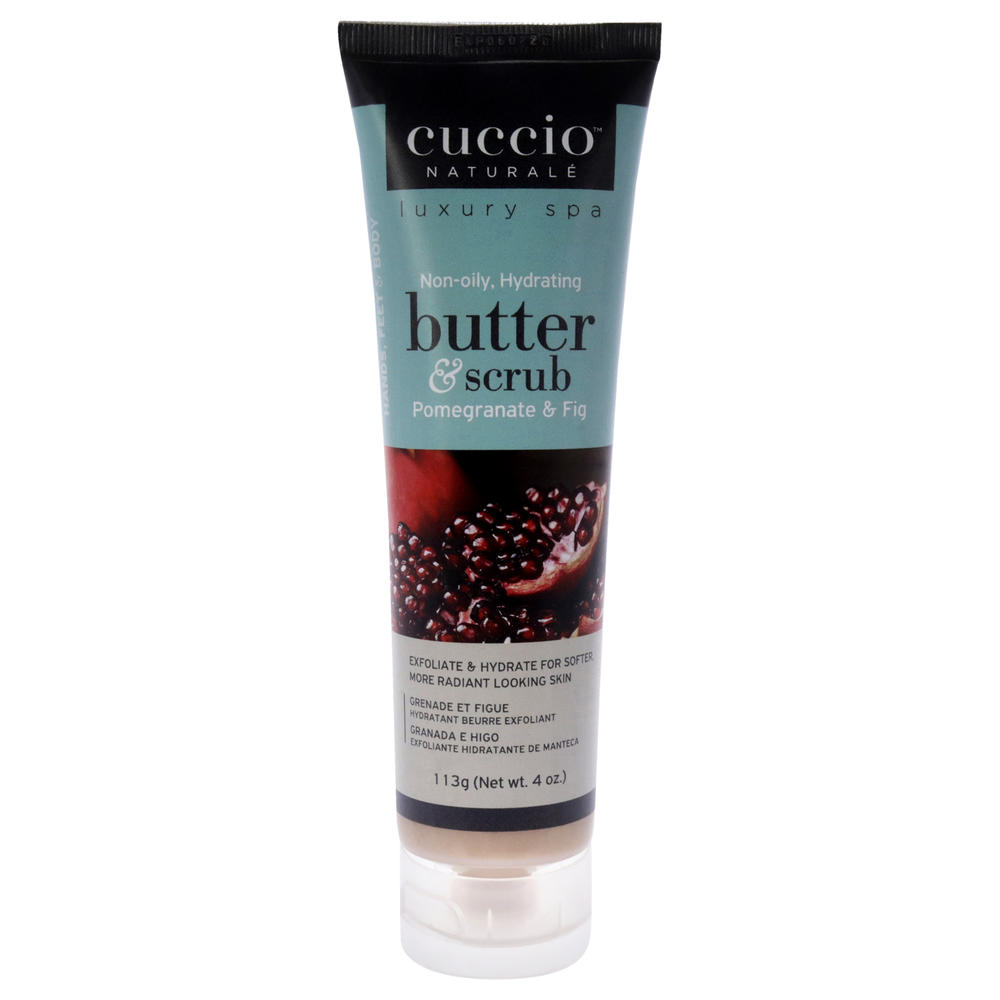 CUCCIO NATURALE Butter and Scrub - Pomegranate and Fig by Cuccio Naturale for Unisex - 4 oz Scrub