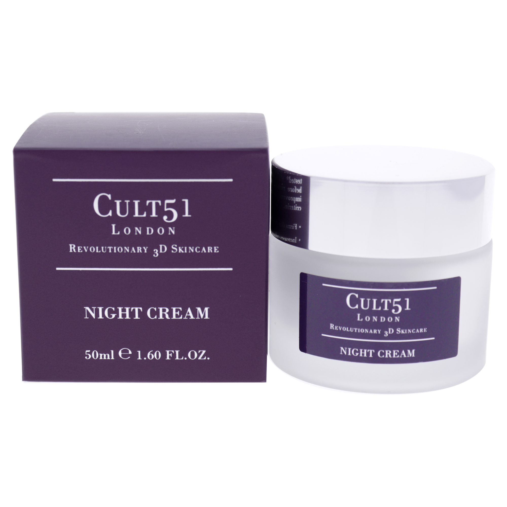 CULT51 Night Cream by Cult51 for Unisex - 1.60 oz Cream