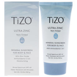Tizo Ultra Zinc SPF 40 by Tizo for  - 3.5 oz Sunscreen