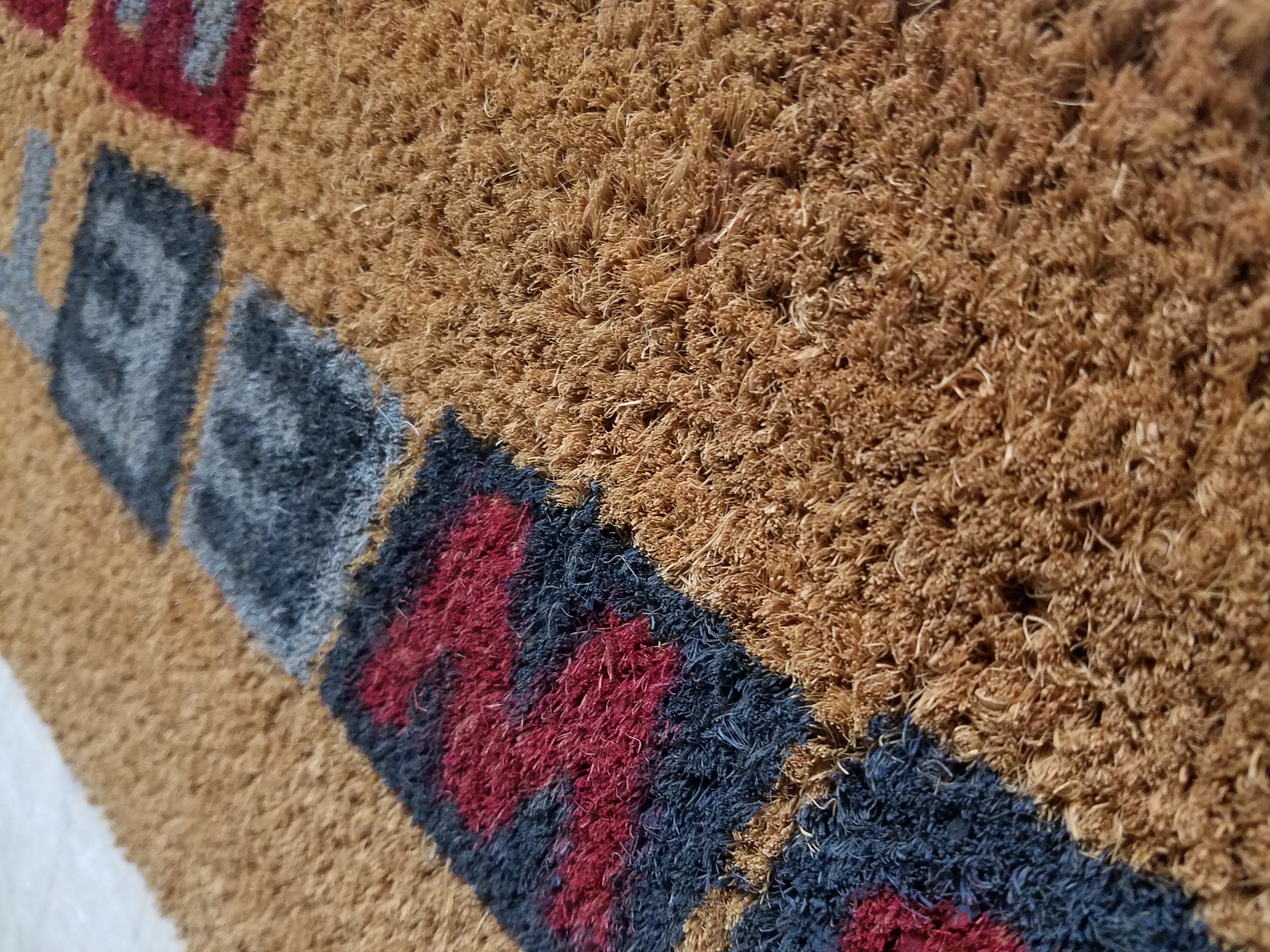 Evideco Sheltered Printed Large Front Door Mat Home Sweet Evideco Sheltered Printed Large Front Door Mat Home Sweet Coir Coco Fibers Rug 30x10
