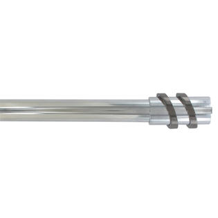 Evideco Extendable Curtain Rod Set 49 Quot To 82 Quot L Diam 1 9