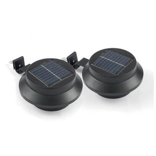 Two Elephants Te 4gl 0004 2 Pack Triple Mount Solar Gutter Lights