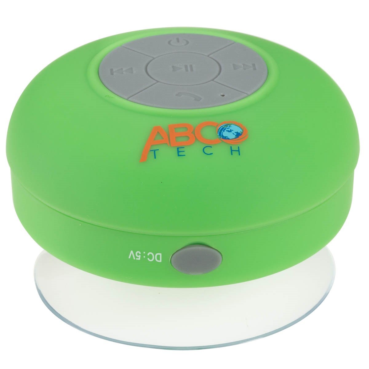 Hipe Waterproof Bluetooth Stereo Shower Speaker Handsfree Speakerphone Abco Tech Water Resistant Wireless Bluetooth Shower Speaker With Suction Cup And Hands Free Speakerphone Green