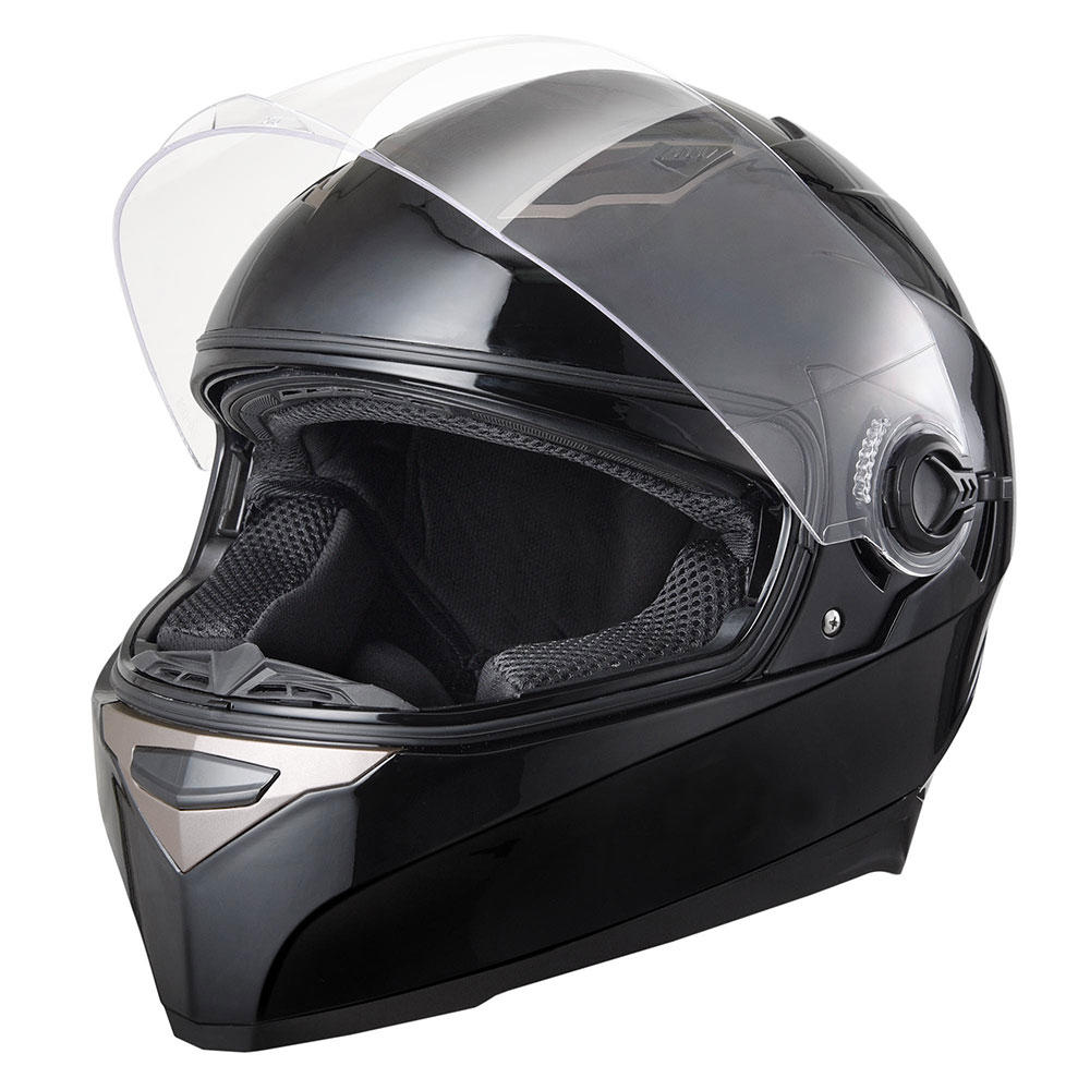 AplusBuy AHR RUN-F DOT Motorcycle Full Face Helmet Dual Visors Sun Shield Street Bike Motorbike Touring ABS