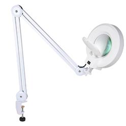 Aplusbuy 5x Diopter Magnifying Lamp Magnifier W Bench Clamp Salon