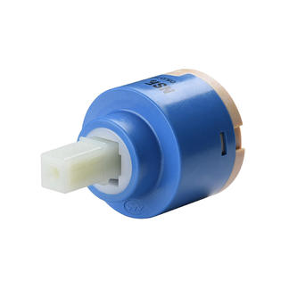 Aquaterior 2pcs 40mm Ceramic Faucet Cartridges Valve Disc Mixer Tap Replacement F Bathroom Faucet