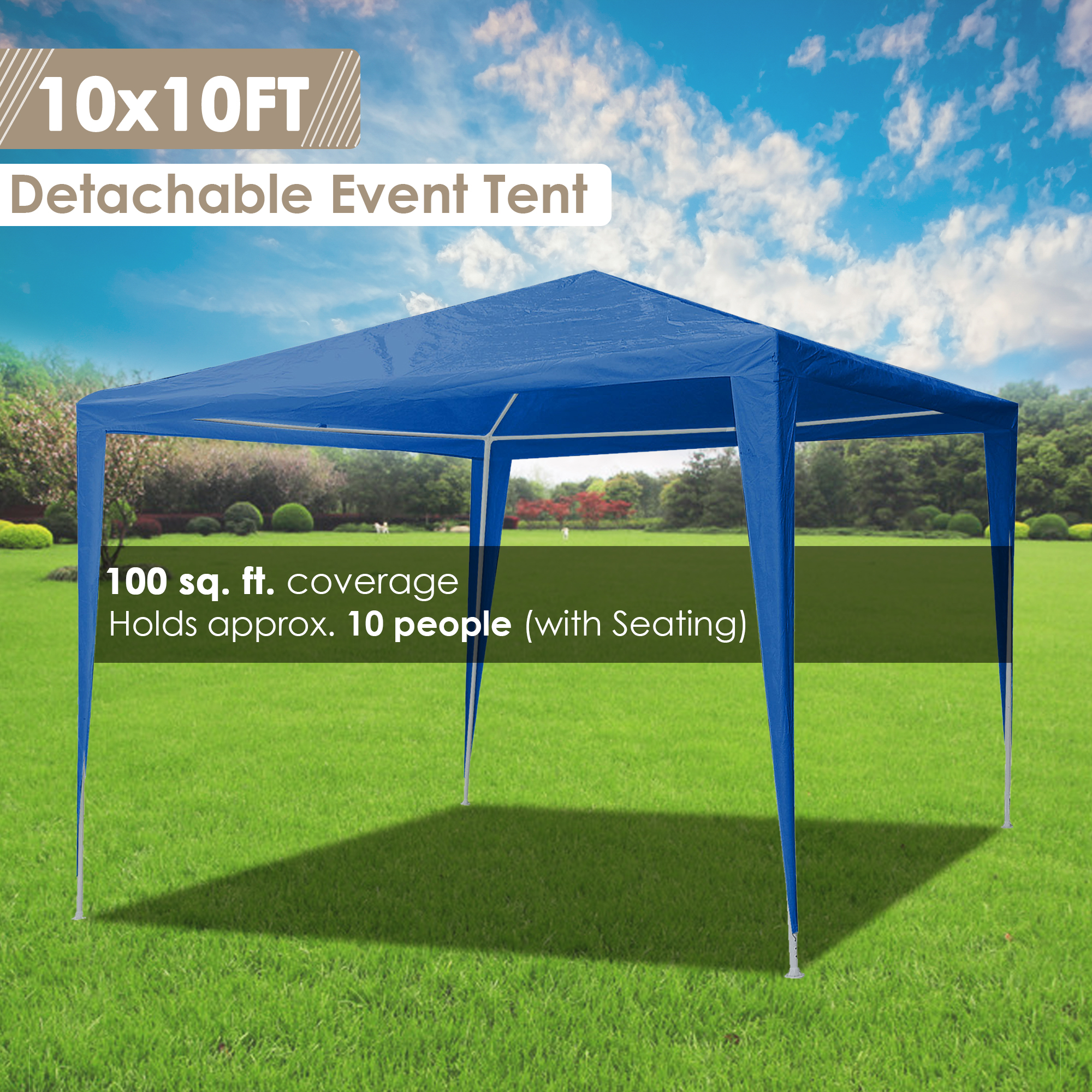 Aplusbuy 07ten0013x3x403 10 X10 Party Wedding Outdoor Patio Tent