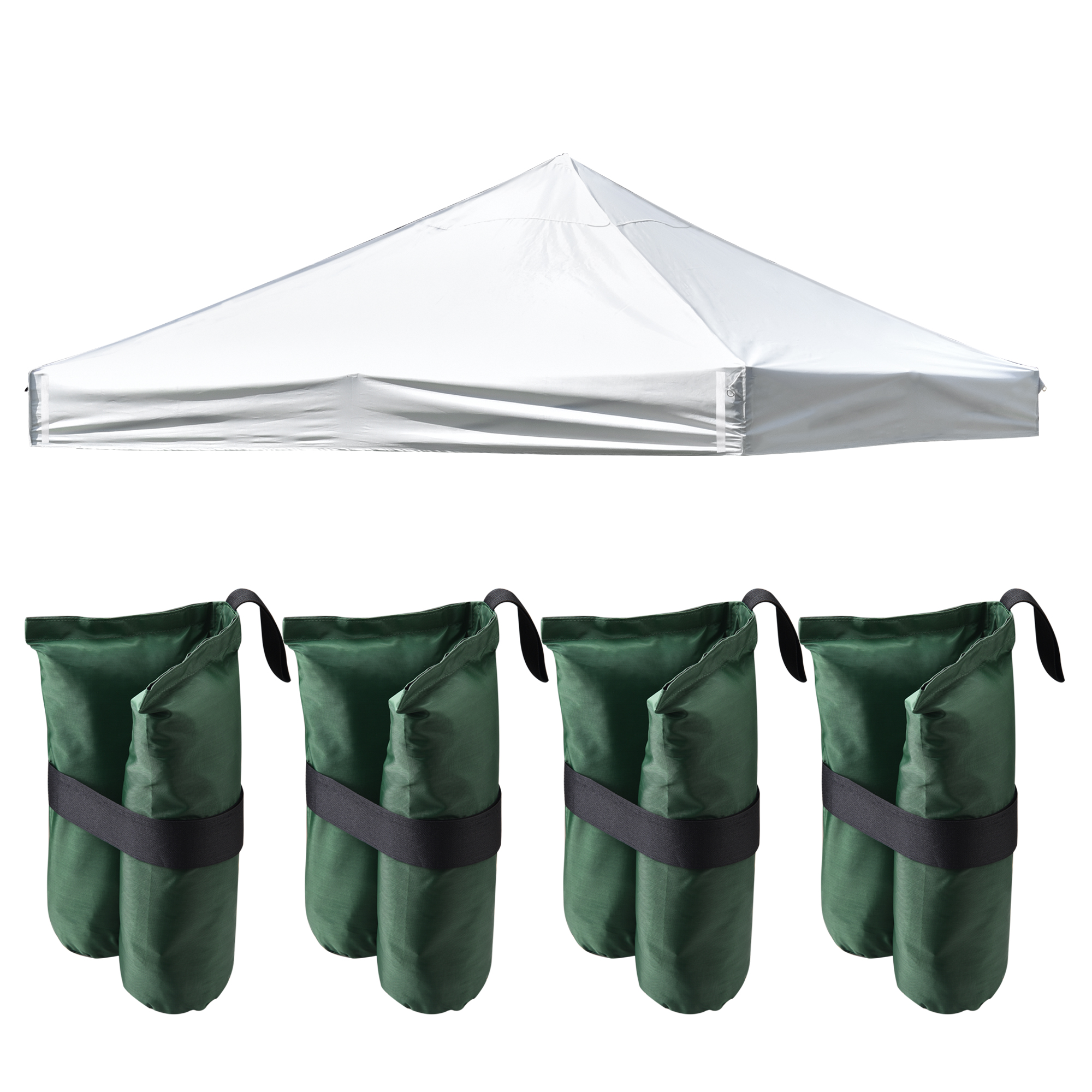 Yescom InstaHibit 9.6x9.6 Ft Pop up Canopy Top with 4 Sand Bags Outdoor Yard Beach