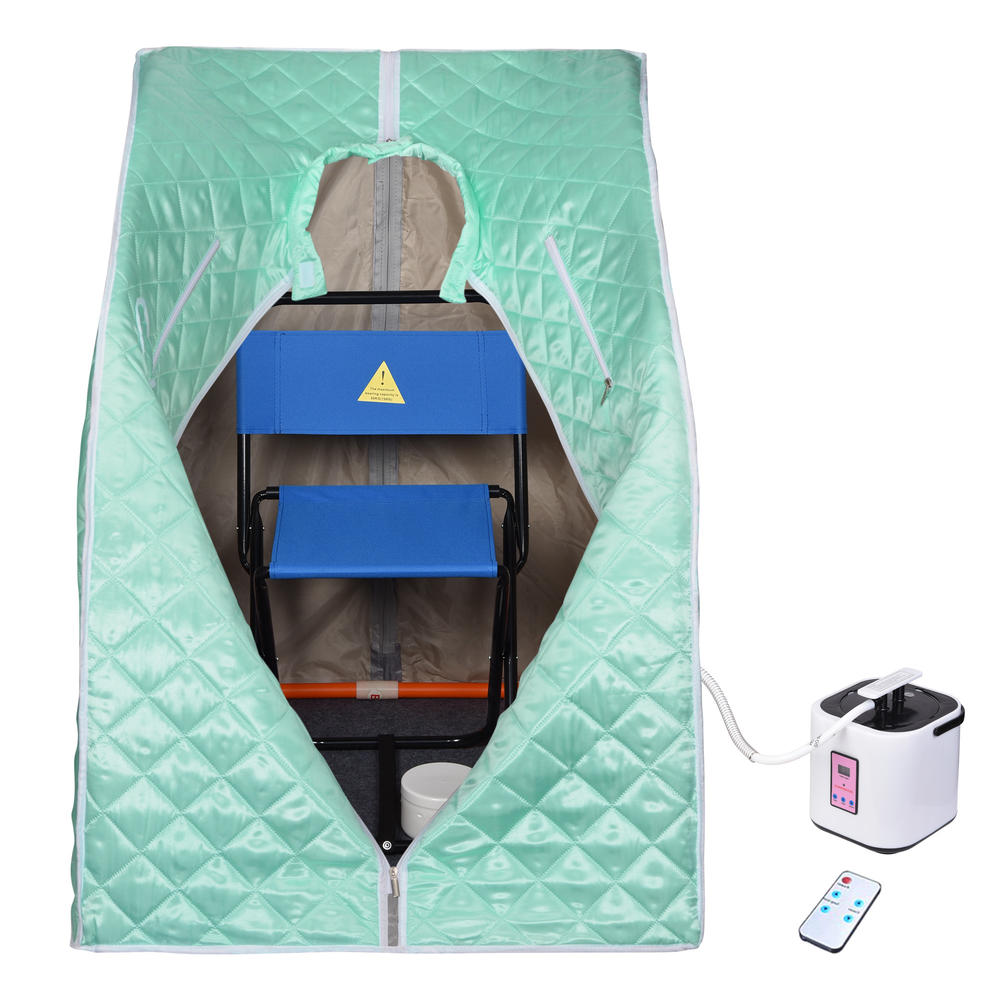Yescom 2L Portable Folding Home Steam Sauna Spa Tent Detox Weight Loss Body Slim Bath