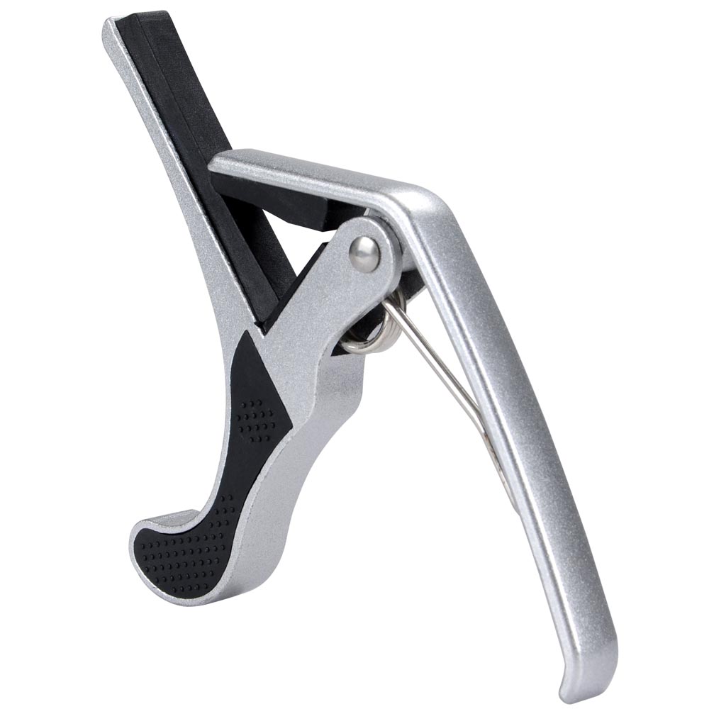 Yescom Change Tune Clamp Key Trigger Capo For Acoustic Electric Classical Guitar Silver