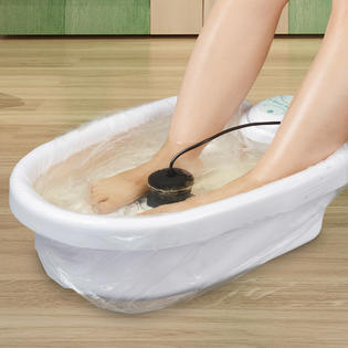 Yescom 25W Personal Foot Bath Spa Massager Machine w/ Tub Health Care Ionic  Detox Home Salon