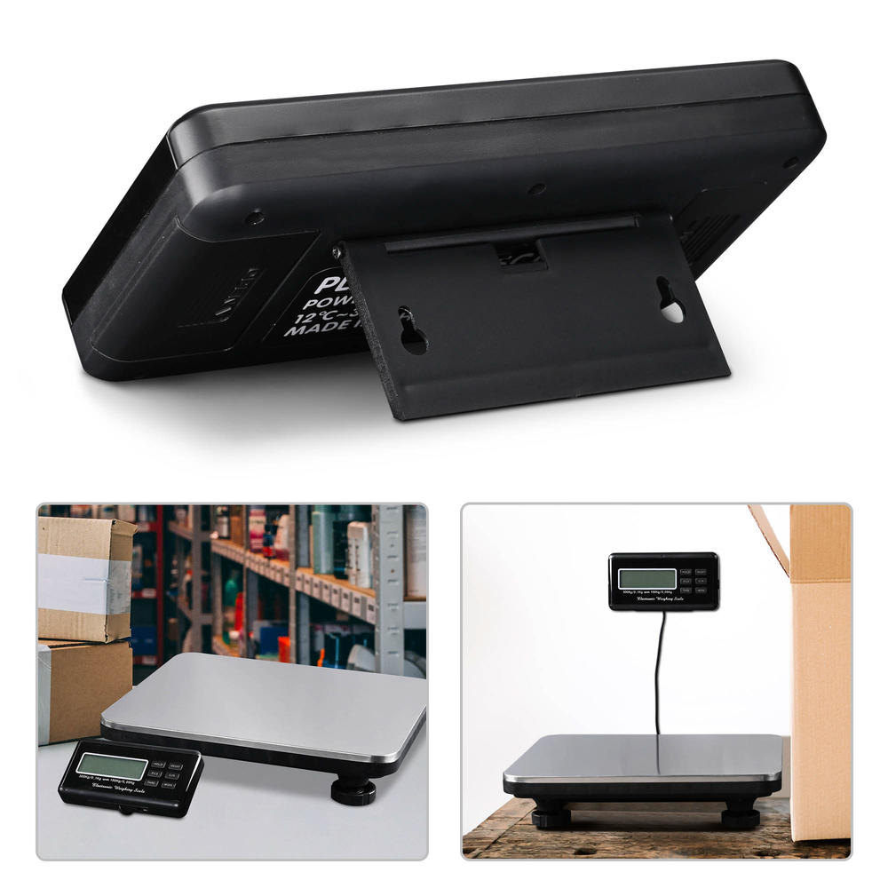 Yescom 660lbs LCD AC Digital Floor Bench Scale Postal Platform Shipping 300KG Weigh