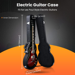 Yescom 28ghc003elp06 Electric Guitar Hard Case For Lp Les Paul Style Electric Guitar Wooden Hard Shell Lockable Yescom 28ghc003elp06 Electric Guitar Hard Case For Lp Les Paul Style Electric Guitar Wooden Hard Shell Lockable