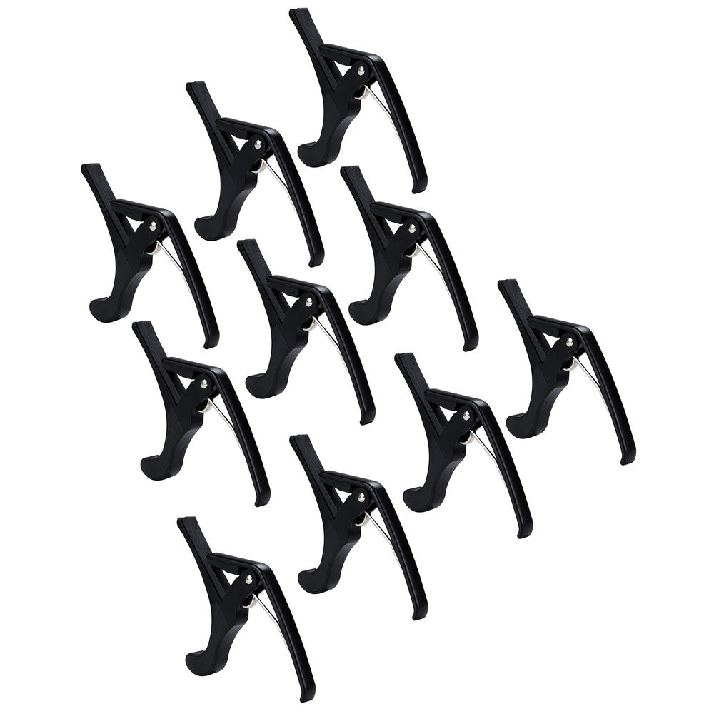 Yescom Guitar Capo Tune Clamp Accessories for Acoustic Electric Guitar Ukulele 10 Packs