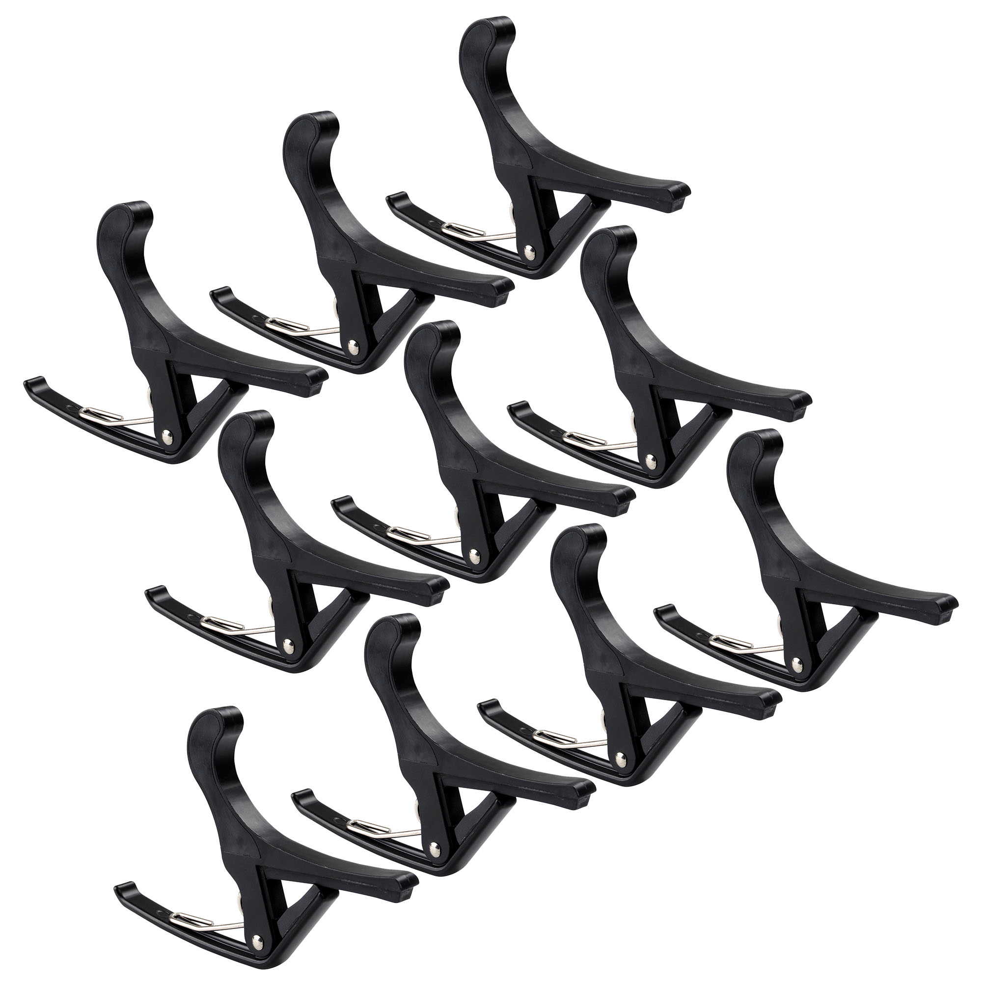 Yescom Guitar Capo Tune Clamp Accessories for Acoustic Electric Guitar Ukulele 10 Packs
