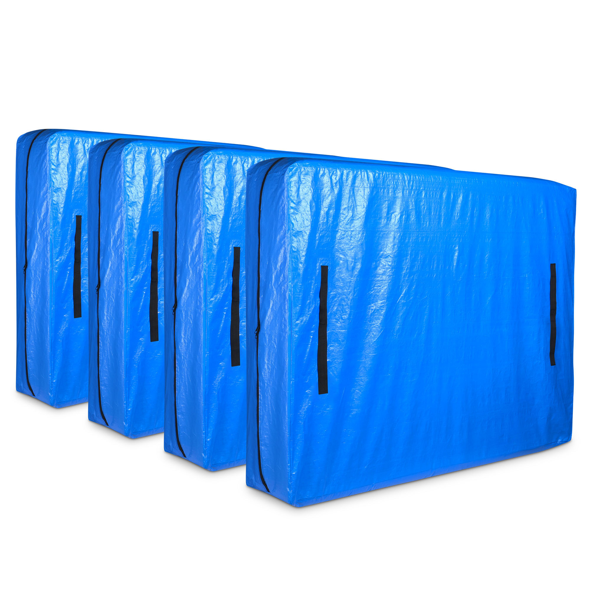 Yescom Mattress Bag Protector for Moving Storage Heavy Duty 8 Handles Moving Mattress cover King Size 4 Pack