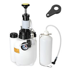 Yescom Brake Pressure Bleeder Manual Bleeding System 3L Refill Tank Extractor Bottle