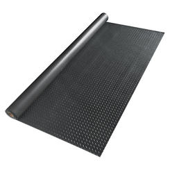 Yescom Garage Floor Mat Roll Diamond Protect Cover Trailer PVC 3mm Thick 19.5x6.5 Ft