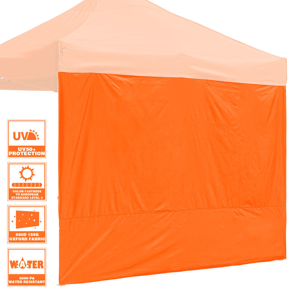 Yescom InstaHibit 1 Pack Side Wall for 10x10 Ft EZ Pop Up Canopy Tent UV50+ Garden Sun