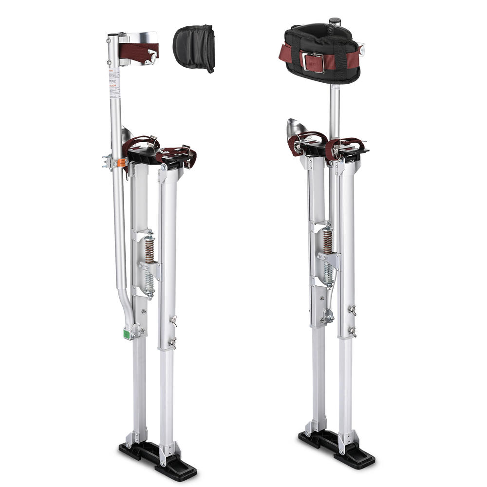 Yescom 36" - 50" Aluminum Drywall Stilts Adjustable Lifts Tool for Painting Painter Taping Silver