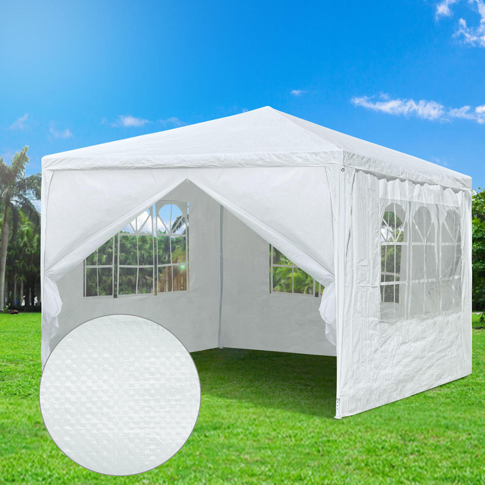 Yescom 10'x10' Party Wedding Tent Canopy Heavy Duty Gazebo Pavilion Events Patio Outdoor