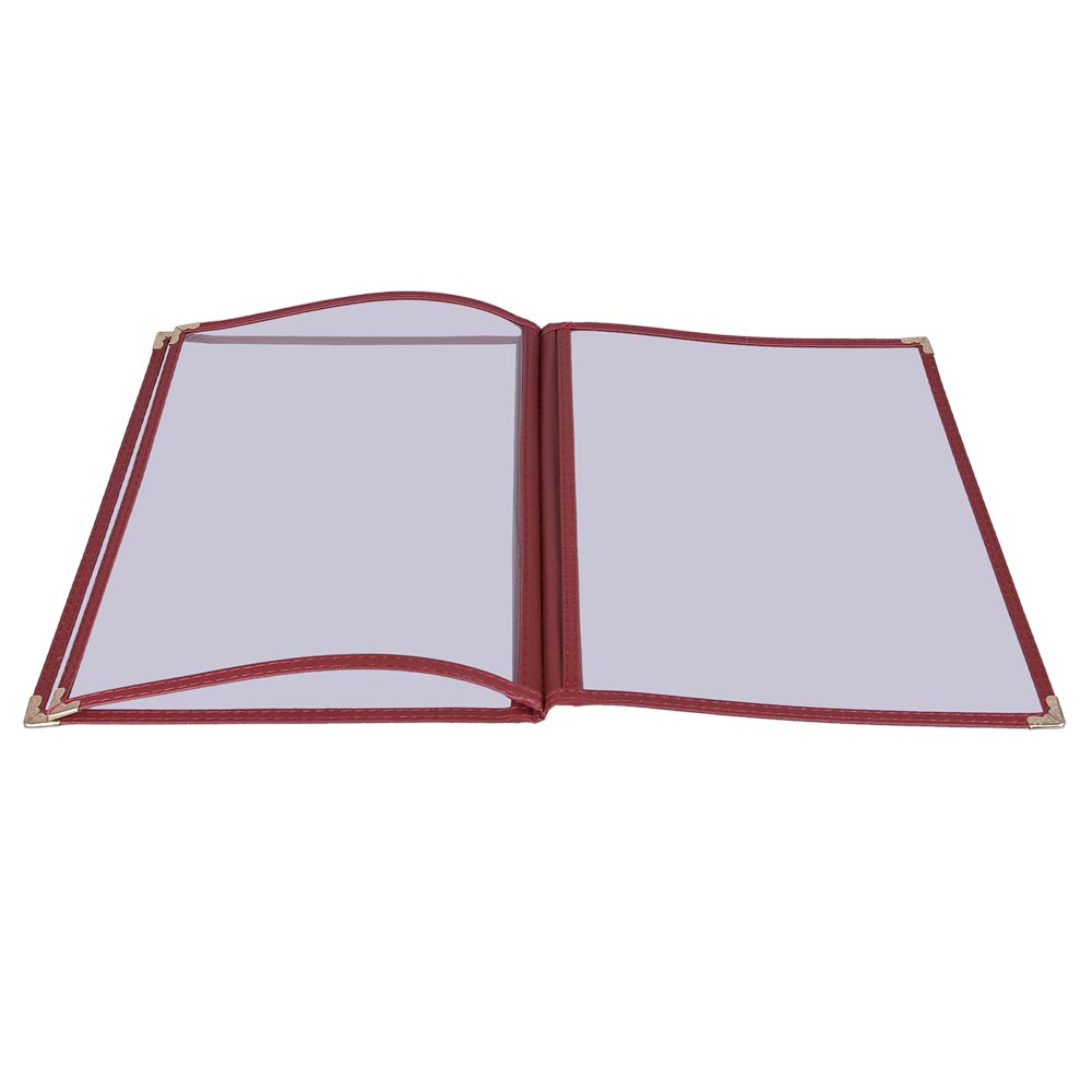 aplusbuy 26mnc002 1v3p8x14 02 30pc 8 5x14 menu cover trifold 6 view