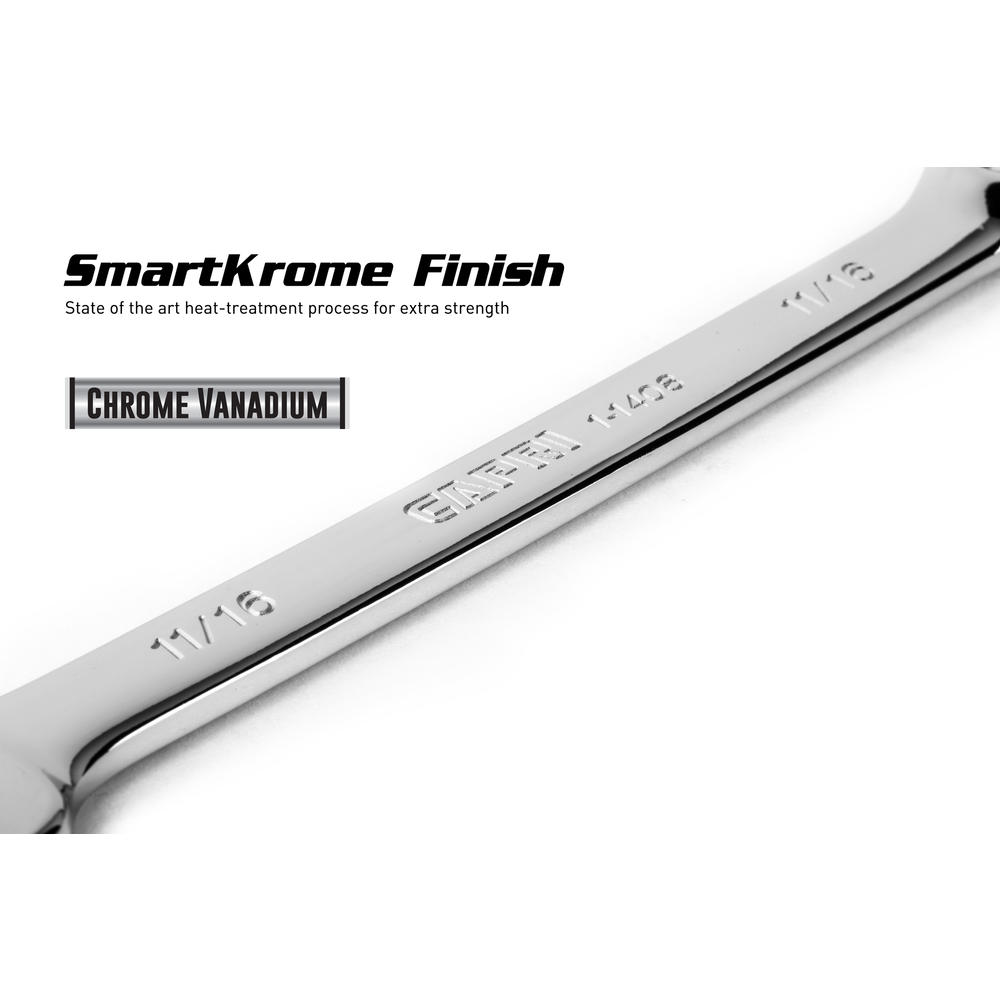 Capri Tools SmartKrome 10 mm Combination Wrench, 12 Point, Metric