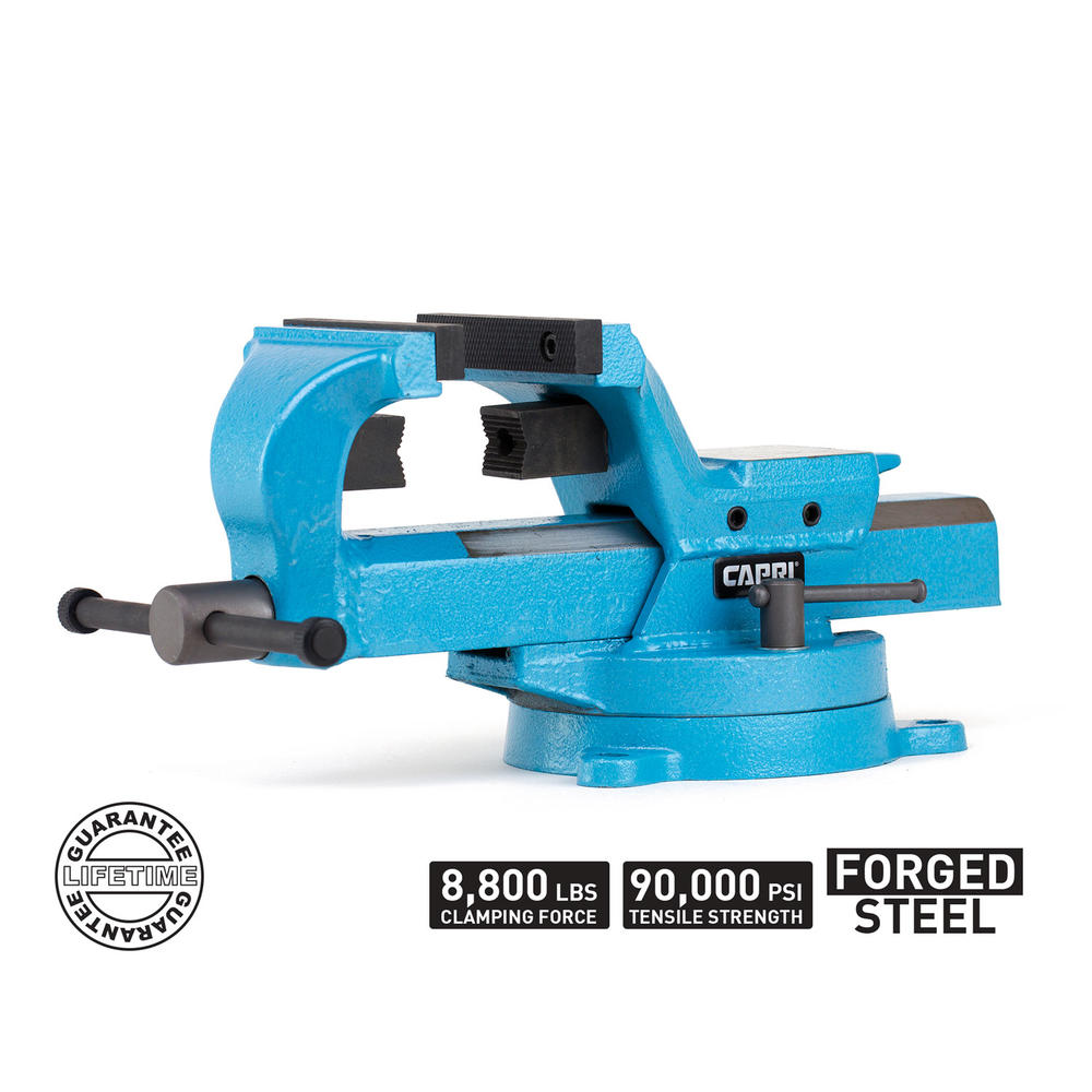 Capri Tools Ultimate Grip Forge Steel Bench Vise, 6 inch