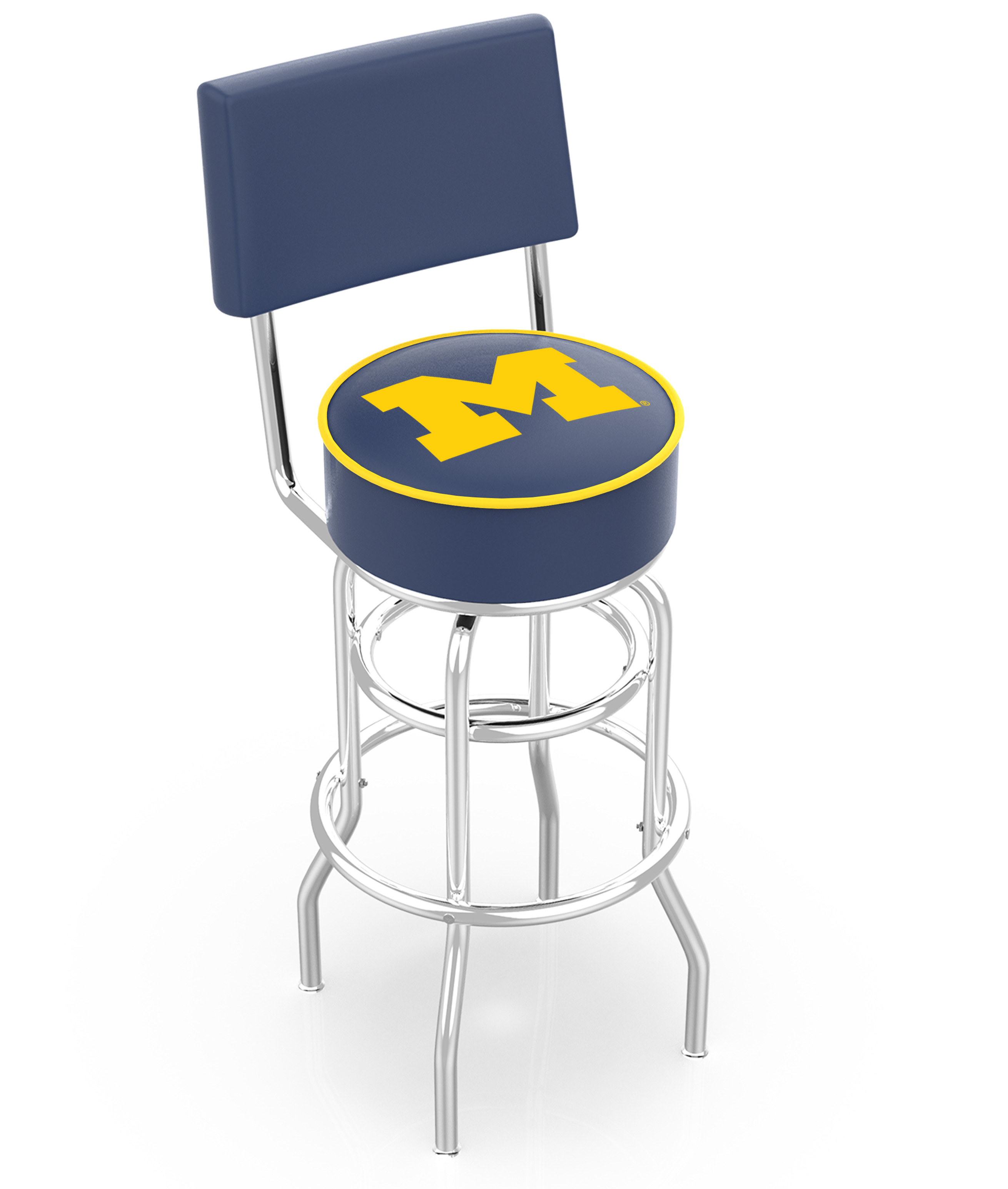 Holland Bar Stool Michigan W Wolverines Logo Swivel Seat Holland Bar Stool Michigan W Wolverines Logo Swivel Seat 30 L7c4