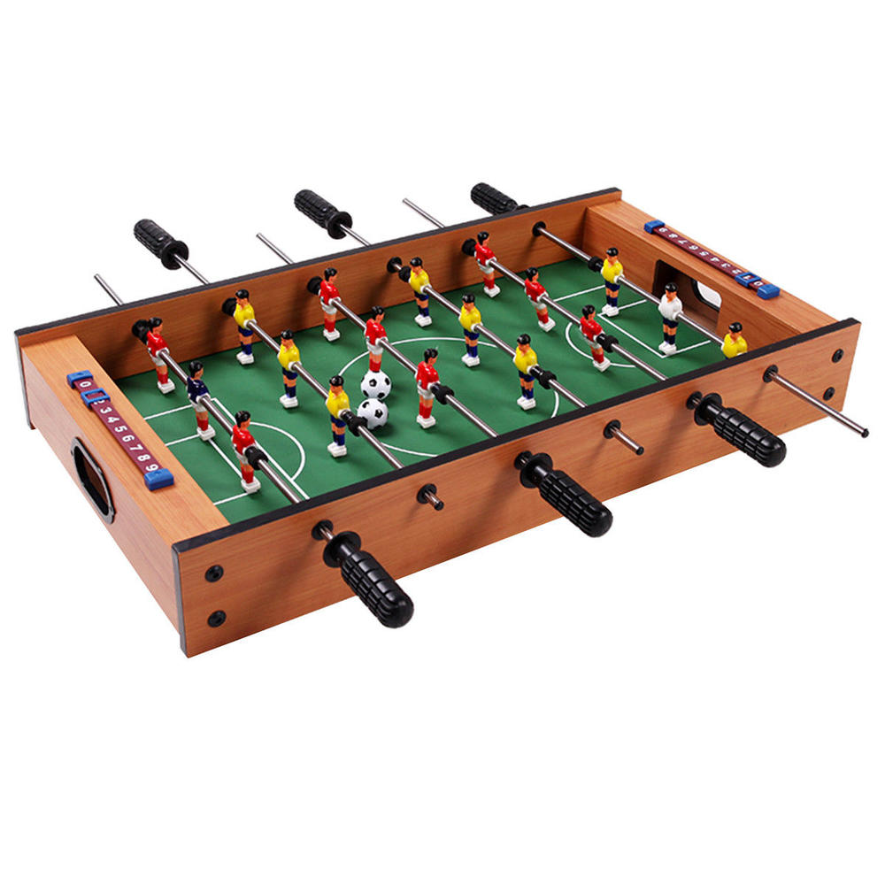 Costway 2 In 1 Table Game Air Hockey Foosball Table Christmas Gift For Kids Indoor Outdoor