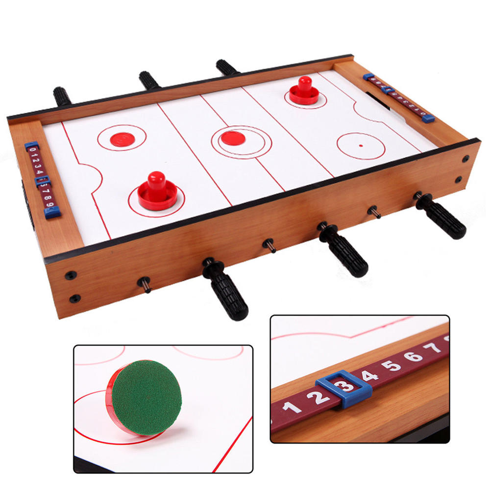 Costway 2 In 1 Table Game Air Hockey Foosball Table Christmas Gift For Kids Indoor Outdoor