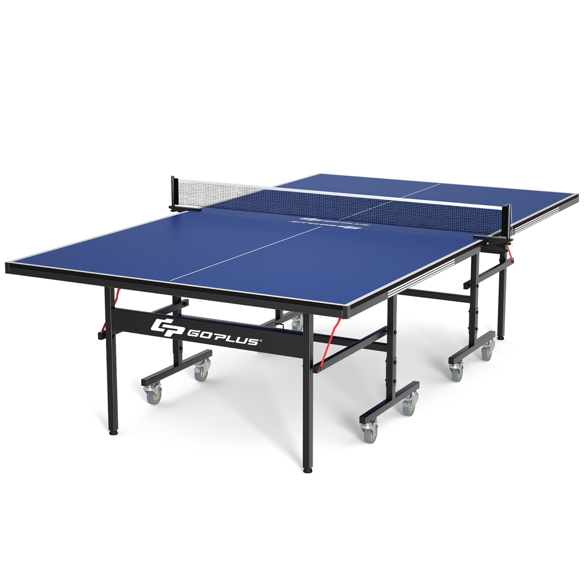 Costway Goplus Foldable Professional Table Tennis Table for Indoor/Outdoor Playing