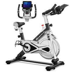 Costway Goplus Indoor Stationary Exercise Cycle Bike Bicycle Workout w/ Large Holder Black