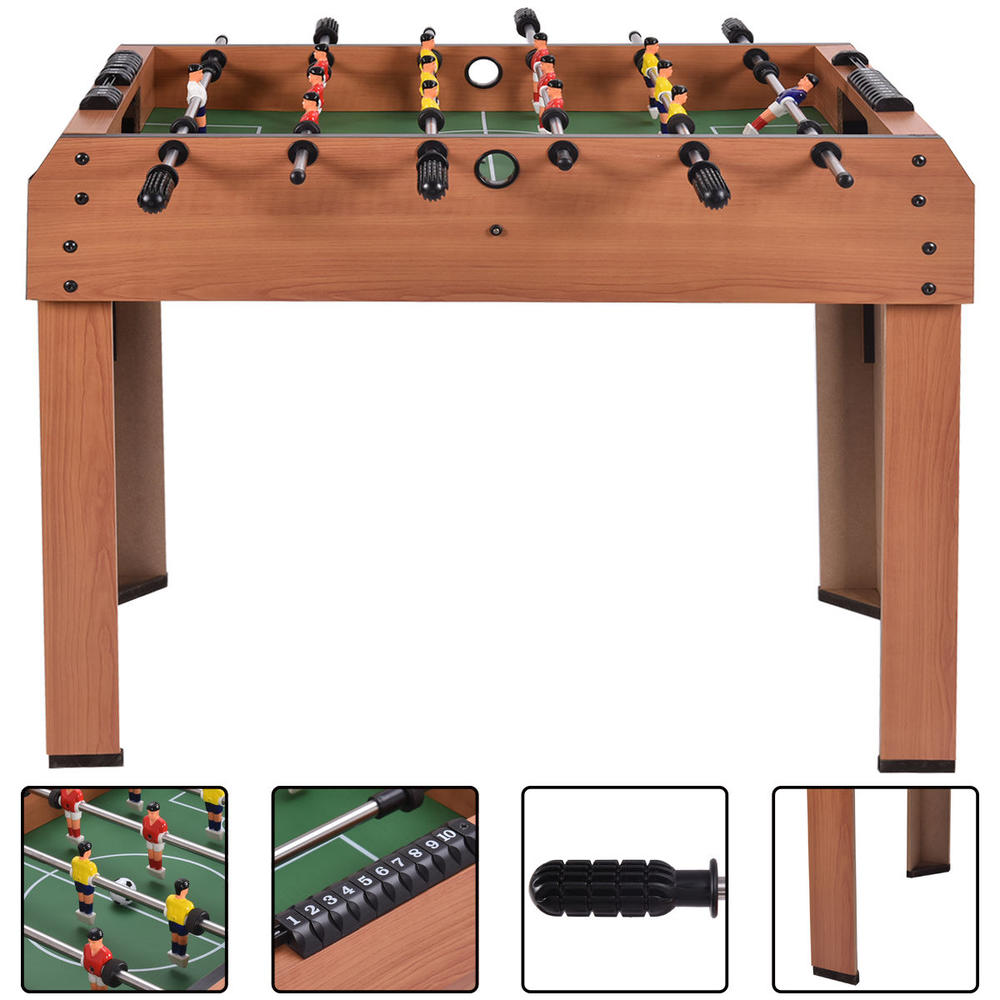 Costway 37'' Football Table Competition Game Soccer Arcade Sized football Sports Indooor