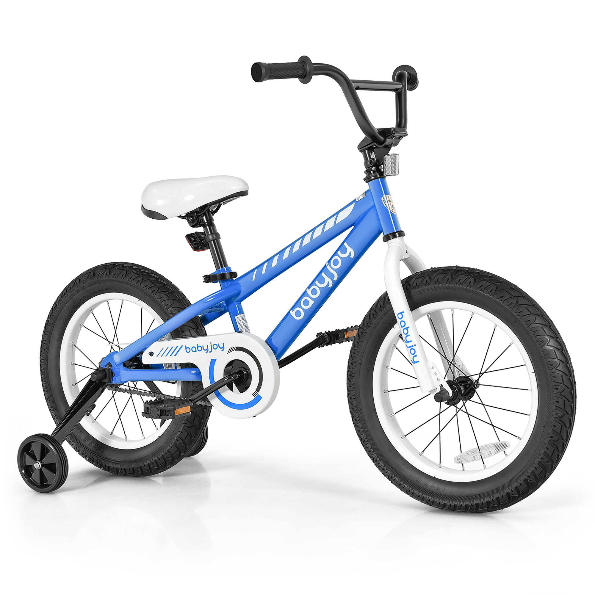 Costway Babyjoy 16'' Kids Bike Bicycle w/ Training Wheels for 5-8 Years Old Girls Boys