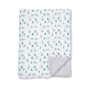 Roberta Roller Rabbit Roberta Roller Rabbit Cotton Awoo Baby Quilt