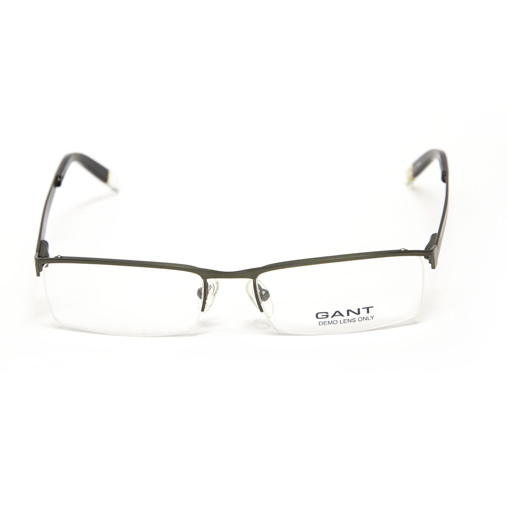 Gant USA Gant Elta Semi-Rimless Eyeglass Frames 55mm - Satin Olive NEW