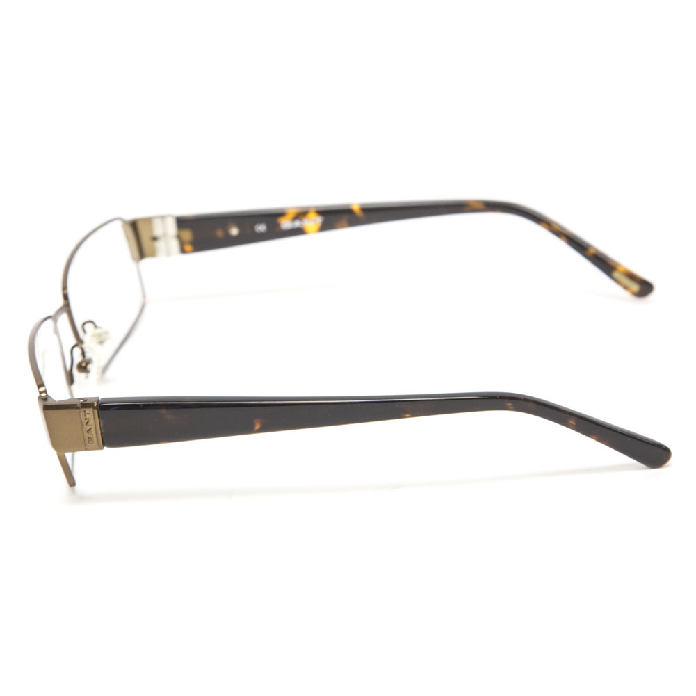 Gant USA Gant Alberi Rectangular Eyeglass Frames 54mm - Satin Brown NEW