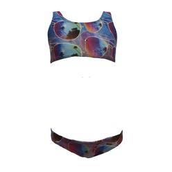TEREZ Girl's Multicolor Summer Sunnies Bikini Set #16403959 NWT