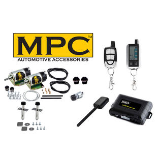 Mpc 0893 2 Door 60lb Shaved Handle Door Popper With 2 Way Remote