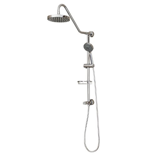 Shower Head Adjule Slide Bar Pulse Showerspas 1011 Ch Kauai Iii Retro Fit Rain Shower System With Handshower And