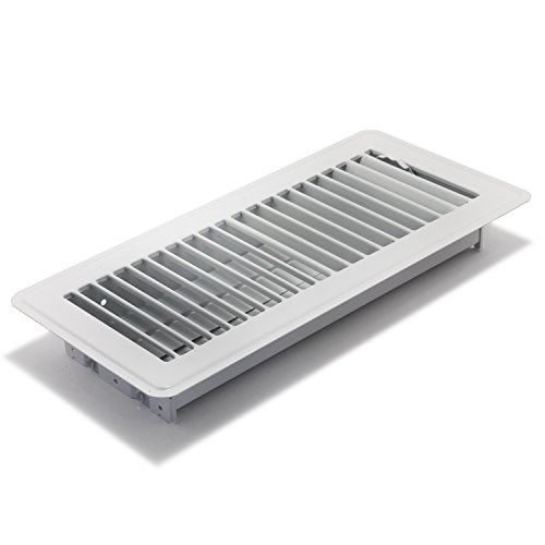 Accord Ventilation Abfrwh410 Floor Register With Louvered Accord Ventilation Abfrwh410 Floor Register With Louvered Design 4 Inch X 10 Inchduct Opening Measurements White