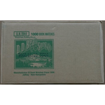 50 Matchbooks 1000 Book Matches D D Bean And Sons Co