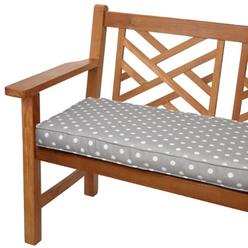 Mozaic Replacement Cushions Kmart Mozaic Sabrina Corded Indoor Outdoor Bench Cushion 60 Inch Grey Dots
