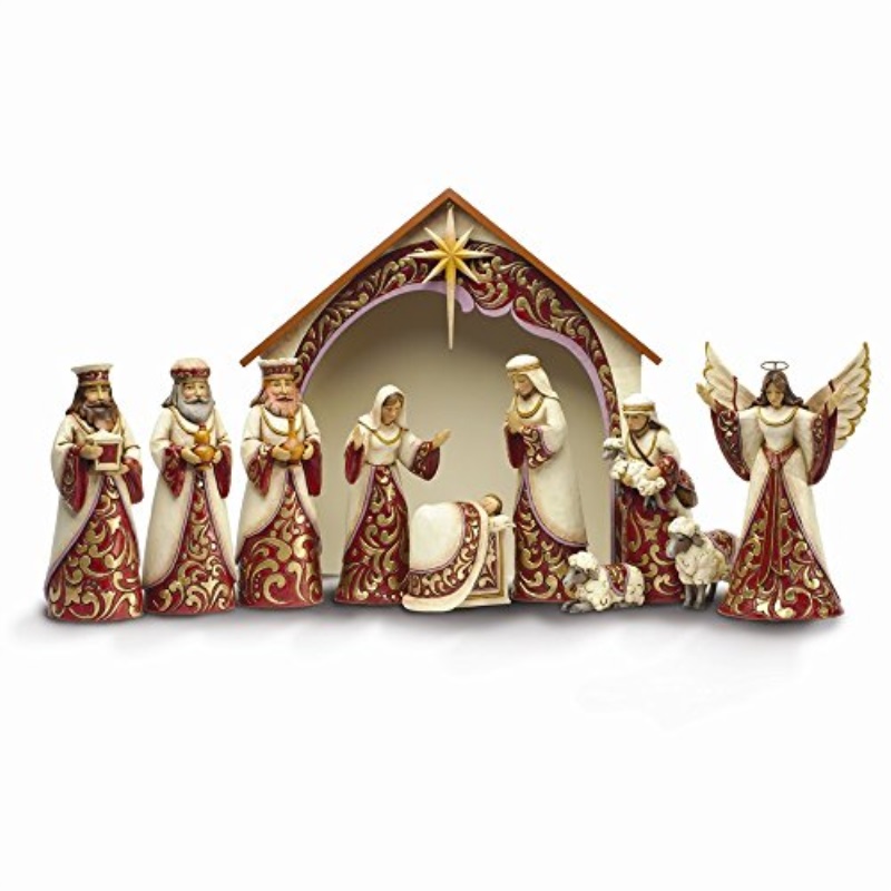Jim Shore Heartwood Creek Jim Shore Christmas Adoration 11 Piece Nativity Set Jim Shore Heartwood Creek Jim Shore Christmas Adoration 11 Piece Nativity Set