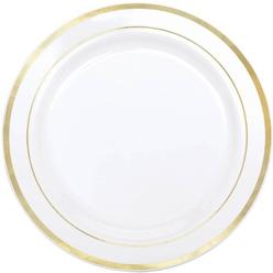 Gold Rim Plastic Plates Gold Rim Plastic Plates