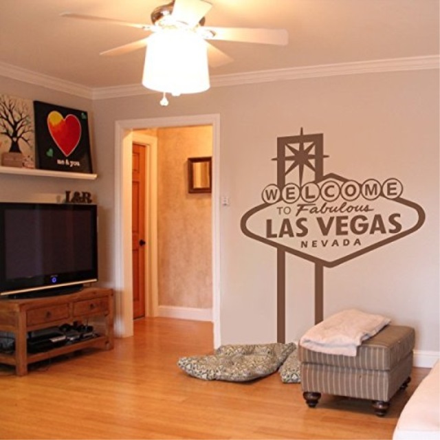 Digtour Wallart Vinyl Wall Decal Sticker Las Vegas City Sign Travel Digtour Wallart Vinyl Wall Decal Sticker Las Vegas City Sign Travel Decor Home Star Wallpaper Mural Welcome To Fabulous N
