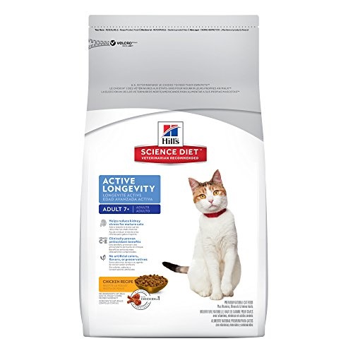 Hill S Science Diet Senior Cat Food Adult 7 Active Longevity
