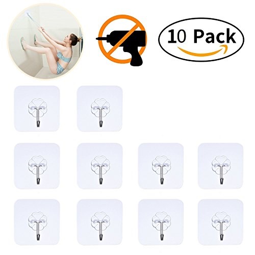 Great Rich Adhesive Hooks Nail Free Ceiling Hanger For