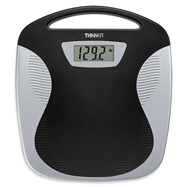 Conair Thinner Th280 Digital Precision Led Portable Bathroom Scale Conair Thinner Th280 Digital Precision Led Portable Bathroom Scale Black Silver